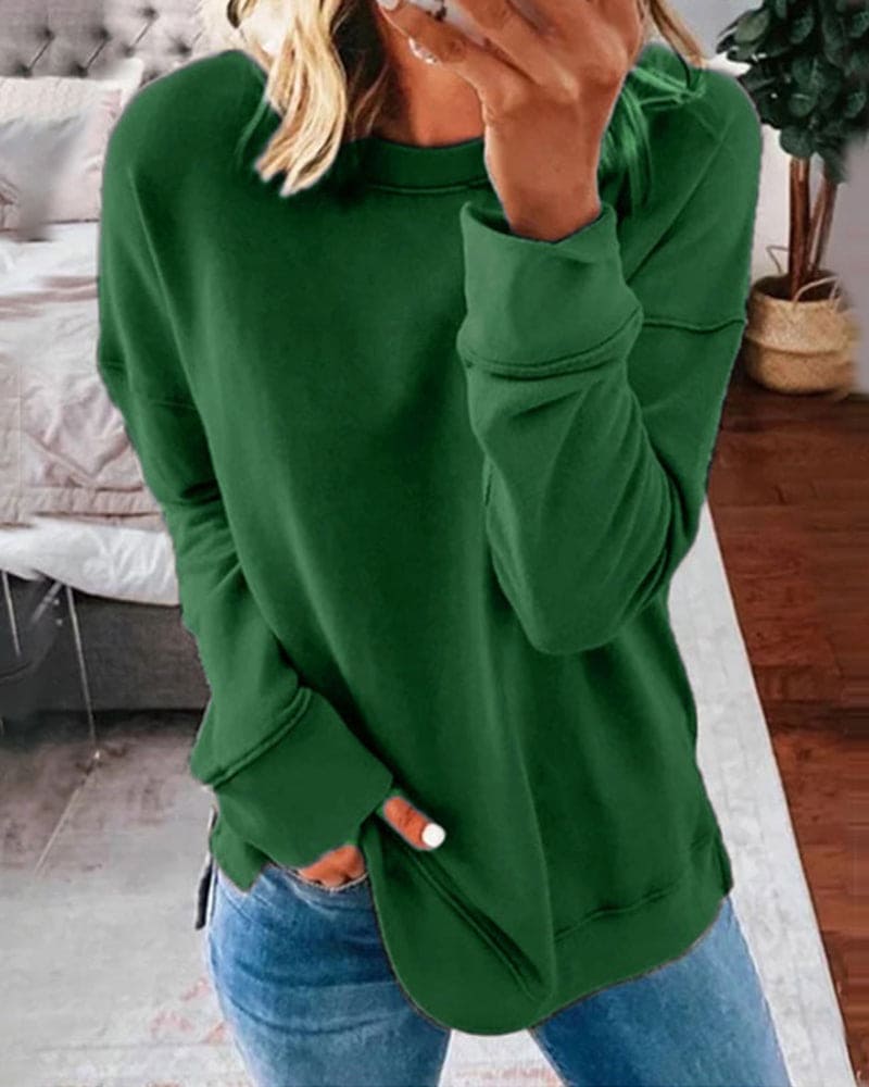 Beverley – Relaxed Crew Neck Sweatshirt