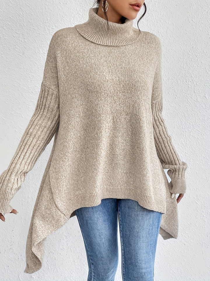 Ceridwen – Turtleneck Oversized Casual Jumper