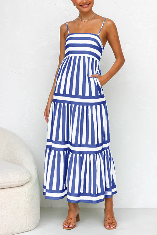 Rosalyn | Colour Block Maxi Dress