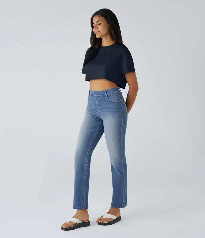 Elisha | Elastic and Comfortable Trousers with High Waist