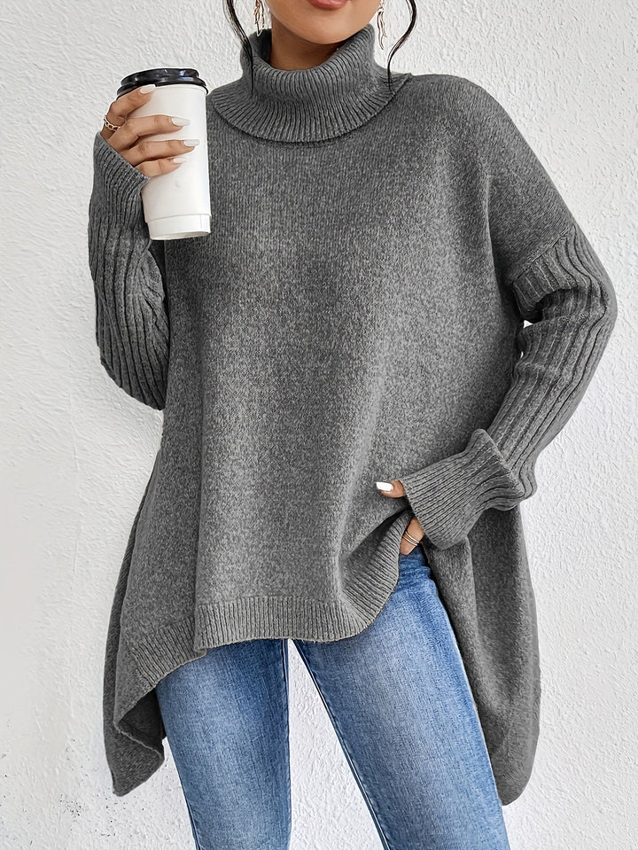 Ceridwen – Turtleneck Oversized Casual Jumper