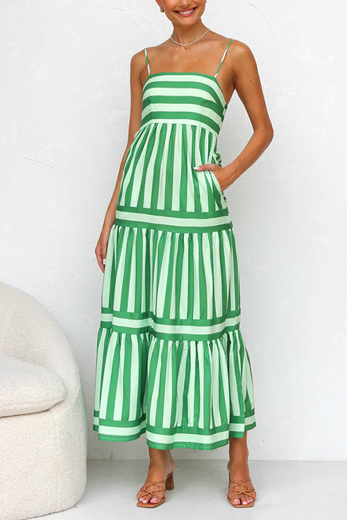 Rosalyn | Colour Block Maxi Dress