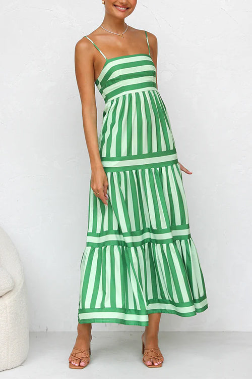 Rosalyn | Colour Block Maxi Dress