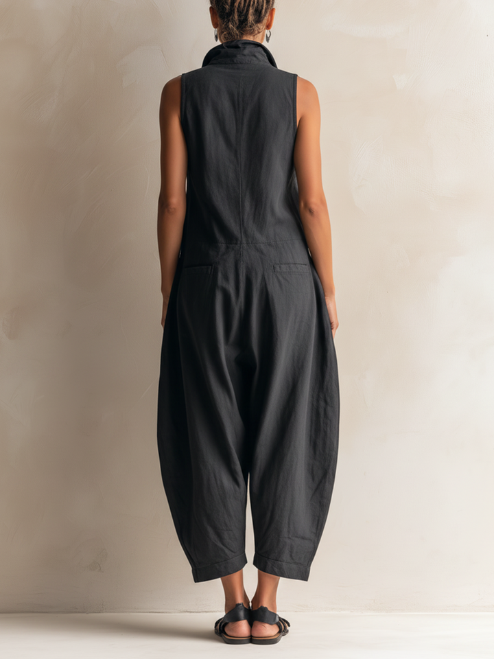 Mavis – Relaxed Cargo Jumpsuit