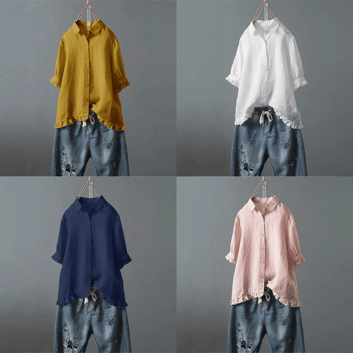 ANNA | Everyday Ruffle Top