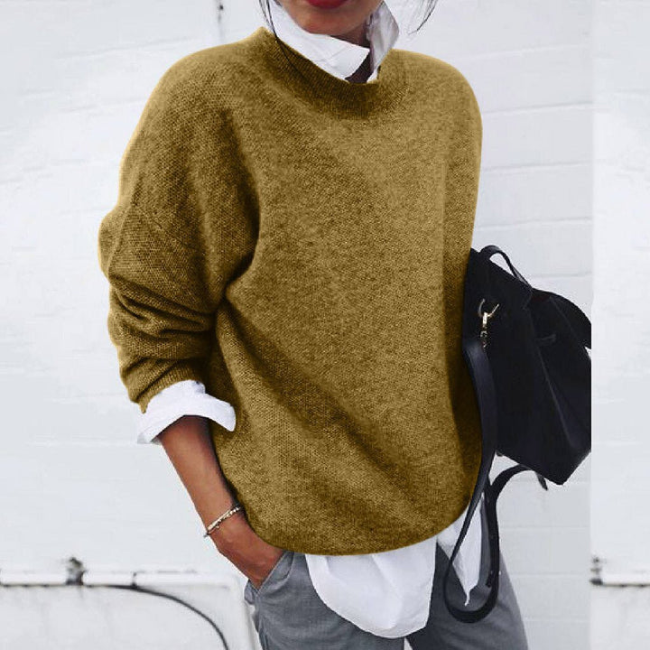 Theodora – Relaxed Knit Pullover Jumper