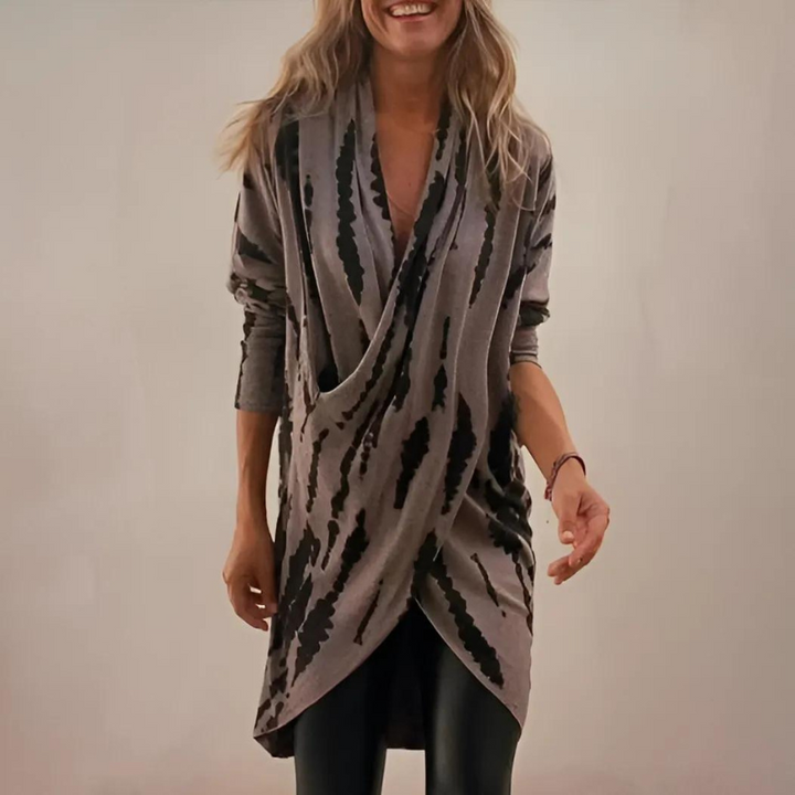 Augusta | Luxurious V-Neck Tunic with Loose Fit