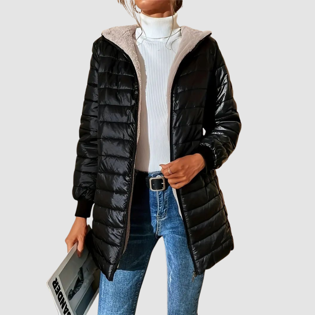 Eilidh – Fleece-Lined Quilted Winter Coat