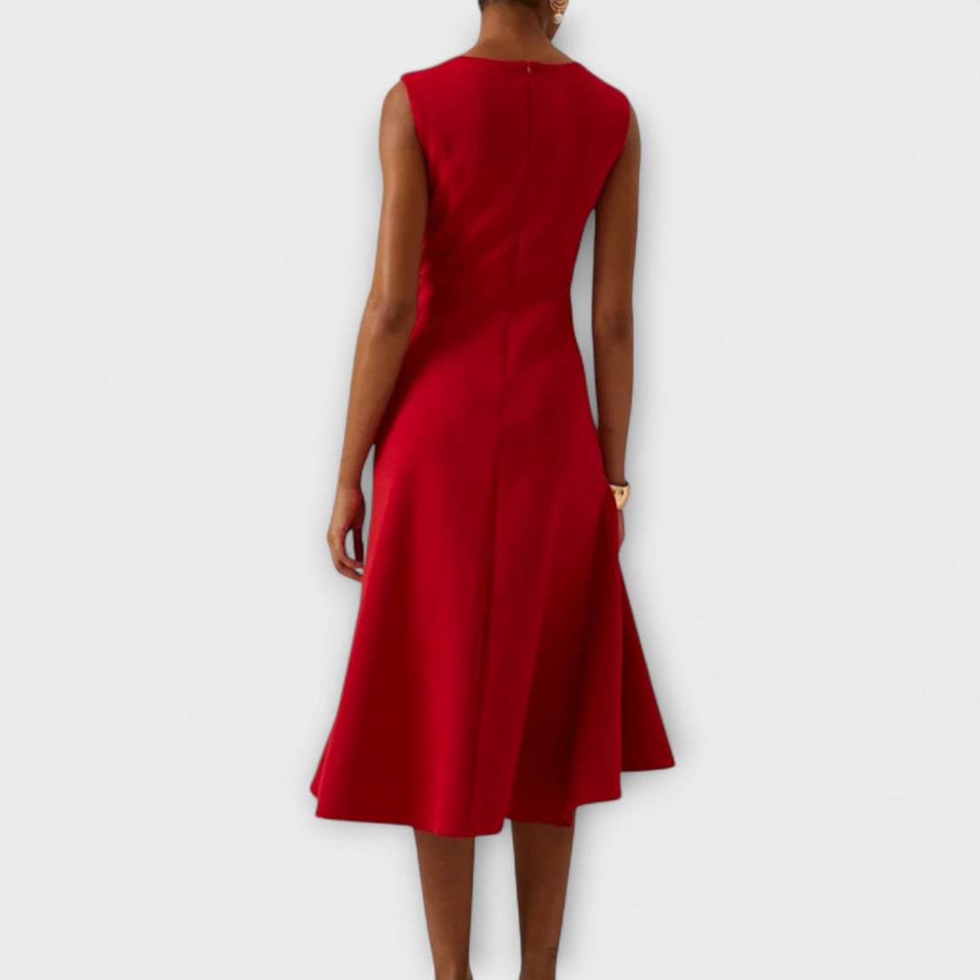 Rhiannon | Draped Asymmetric Midi