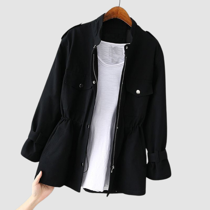 Daphne – Elasticated Waist Utility Jacket