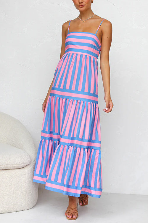Rosalyn | Colour Block Maxi Dress