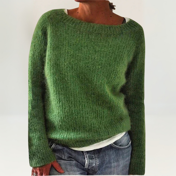 Sybilla – Relaxed Knit Crew Neck Jumper