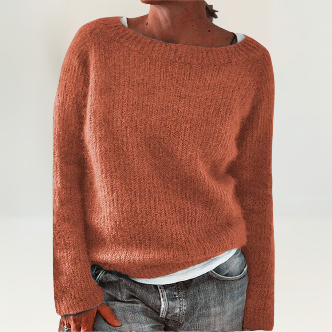 Sybilla – Relaxed Knit Crew Neck Jumper