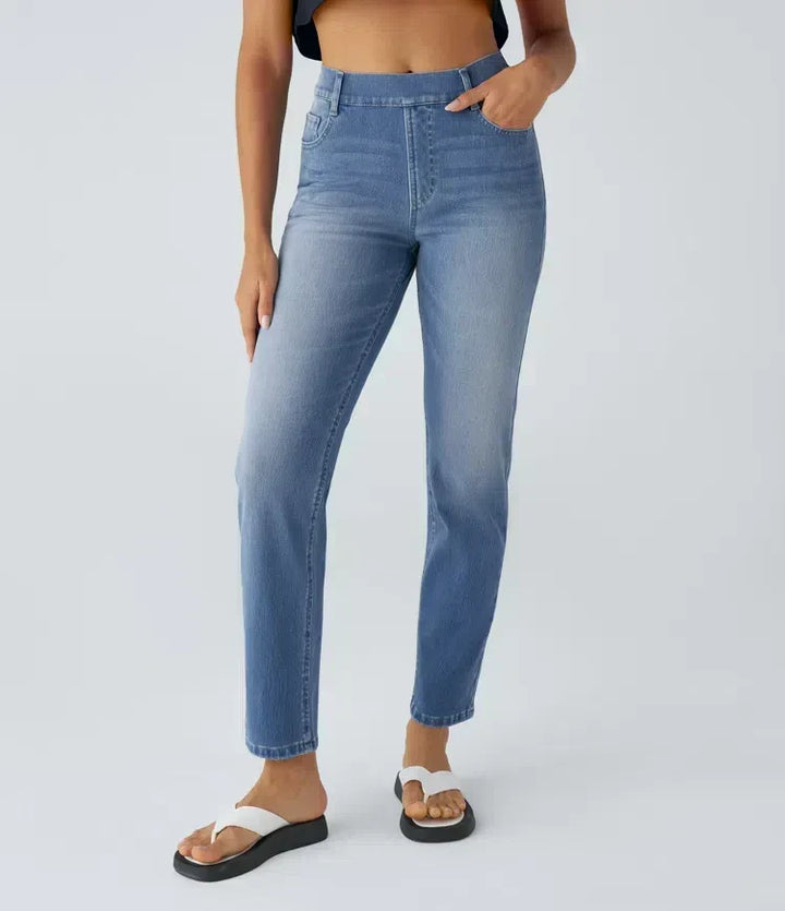 Elisha | Elastic and Comfortable Trousers with High Waist