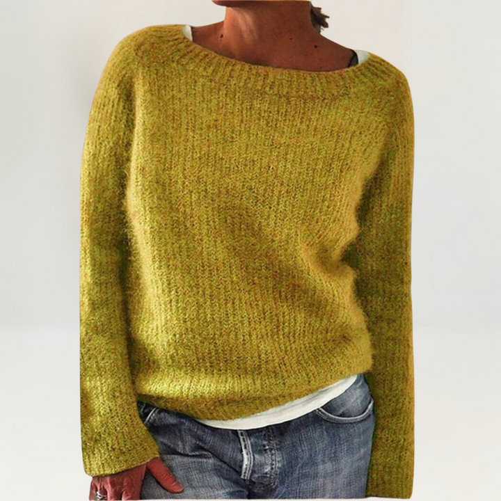 Sybilla – Relaxed Knit Crew Neck Jumper