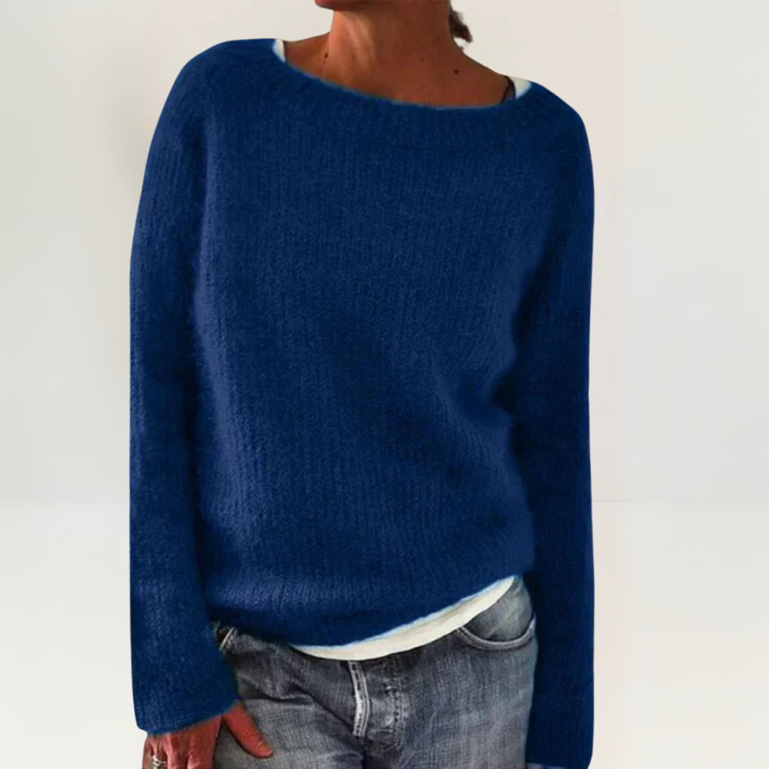Sybilla – Relaxed Knit Crew Neck Jumper