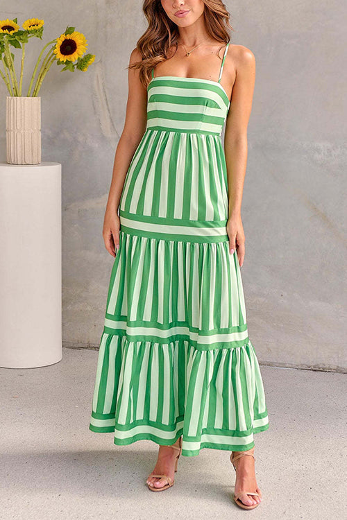 Rosalyn | Colour Block Maxi Dress