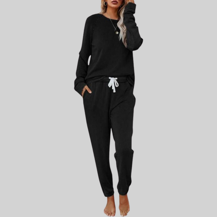 Tyne | Casual Long Sleeve and Joggers Set
