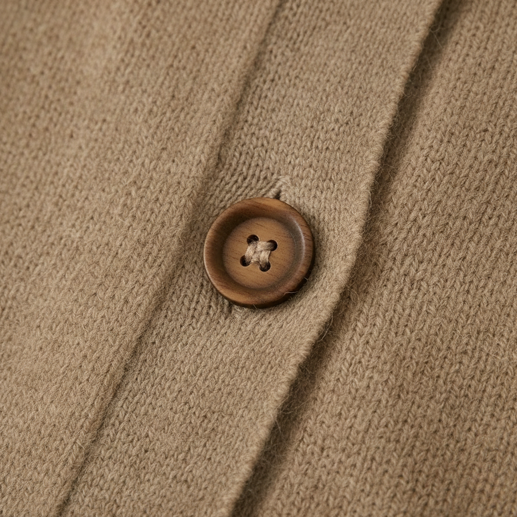 Juliet – Button-Up Collared Knit Cardigan