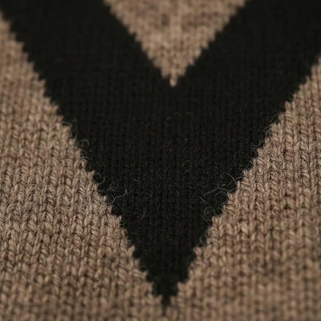 Marina – Chevron Knit Jumper