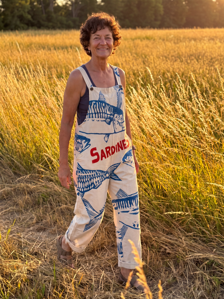 Lee | Fish-Print Dungarees