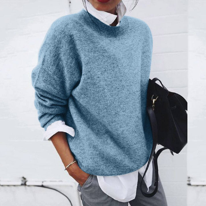 Theodora – Relaxed Knit Pullover Jumper