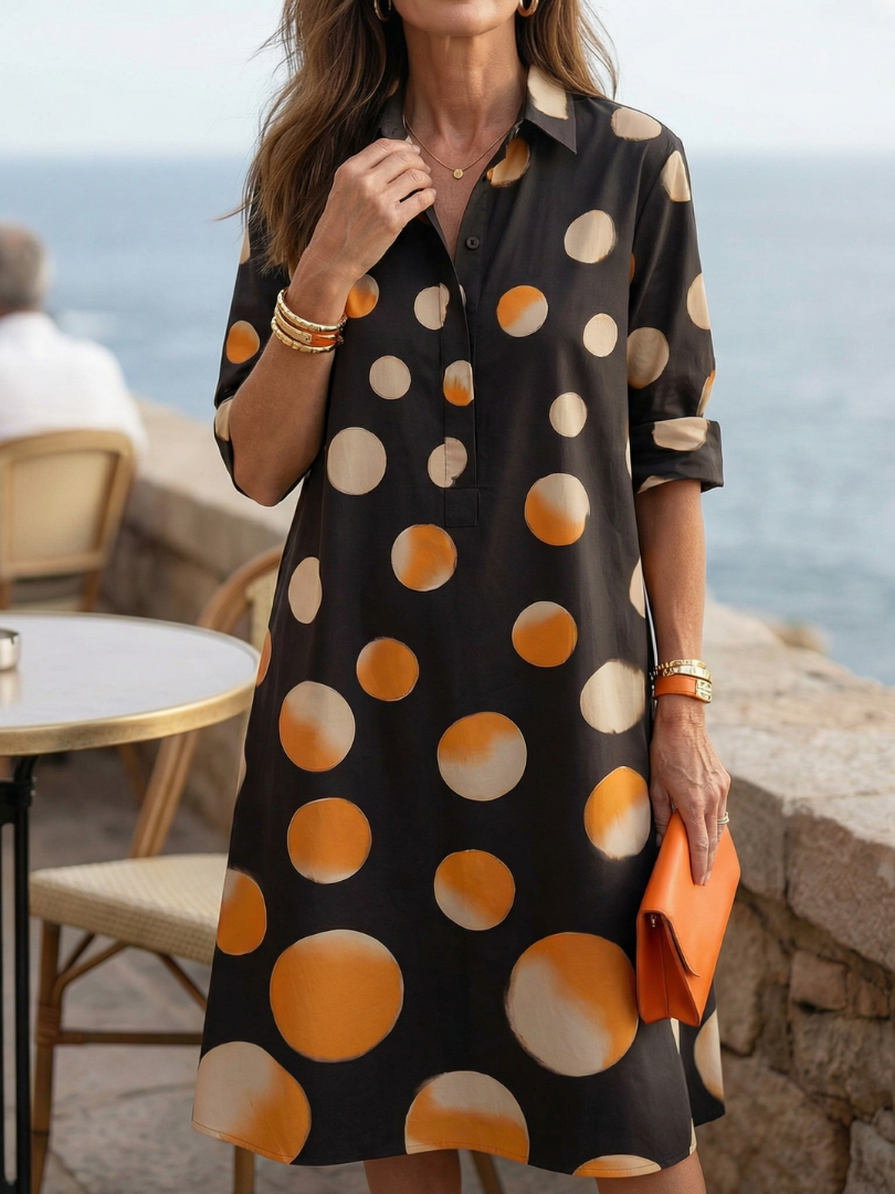 Parker | Sunset Dot Dress