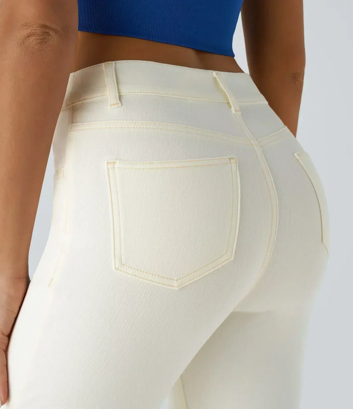 Elisha | Elastic and Comfortable Trousers with High Waist