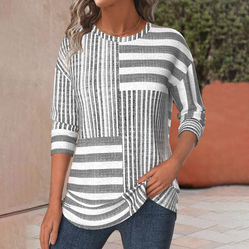 Tiana | Striped Comfort Blouse