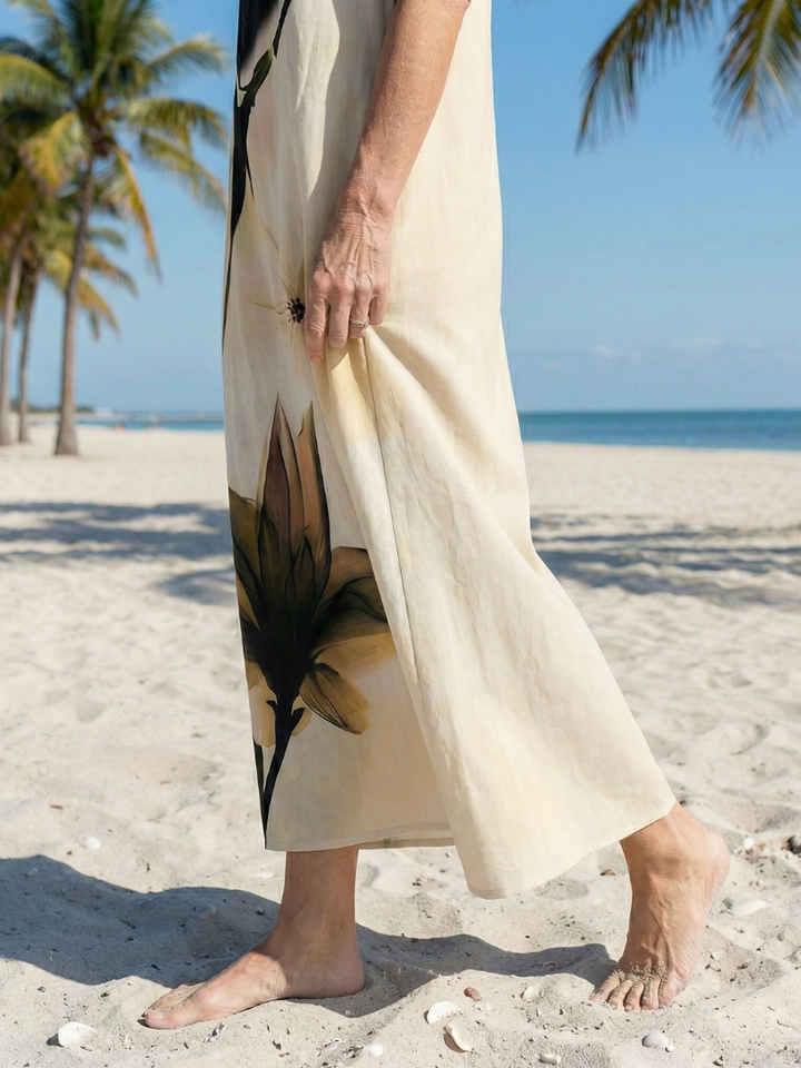 Matilda | Gentle Autumn Maxi Dress