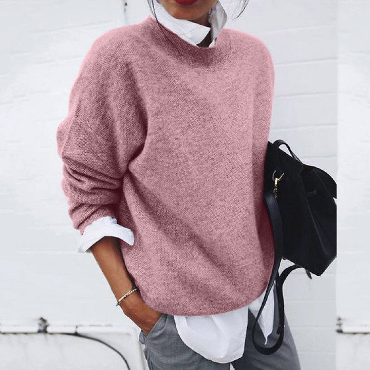 Theodora – Relaxed Knit Pullover Jumper