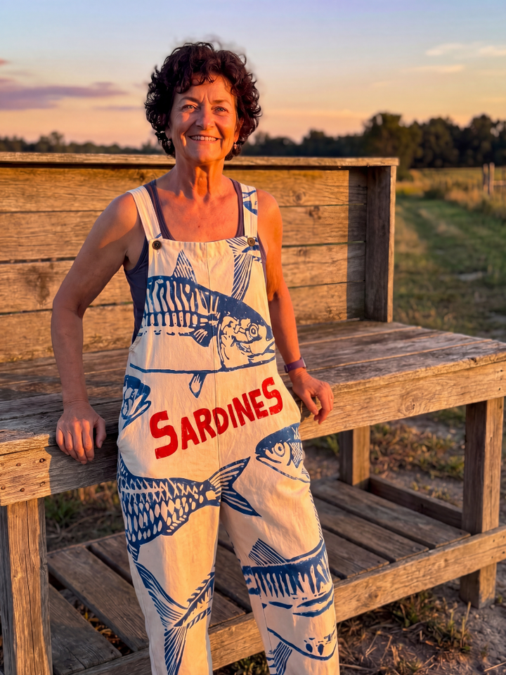 Lee | Fish-Print Dungarees