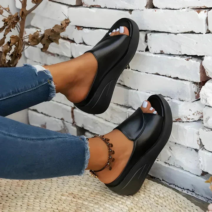Dorothy | Orthopaedic Slip-on Wedge Sandals