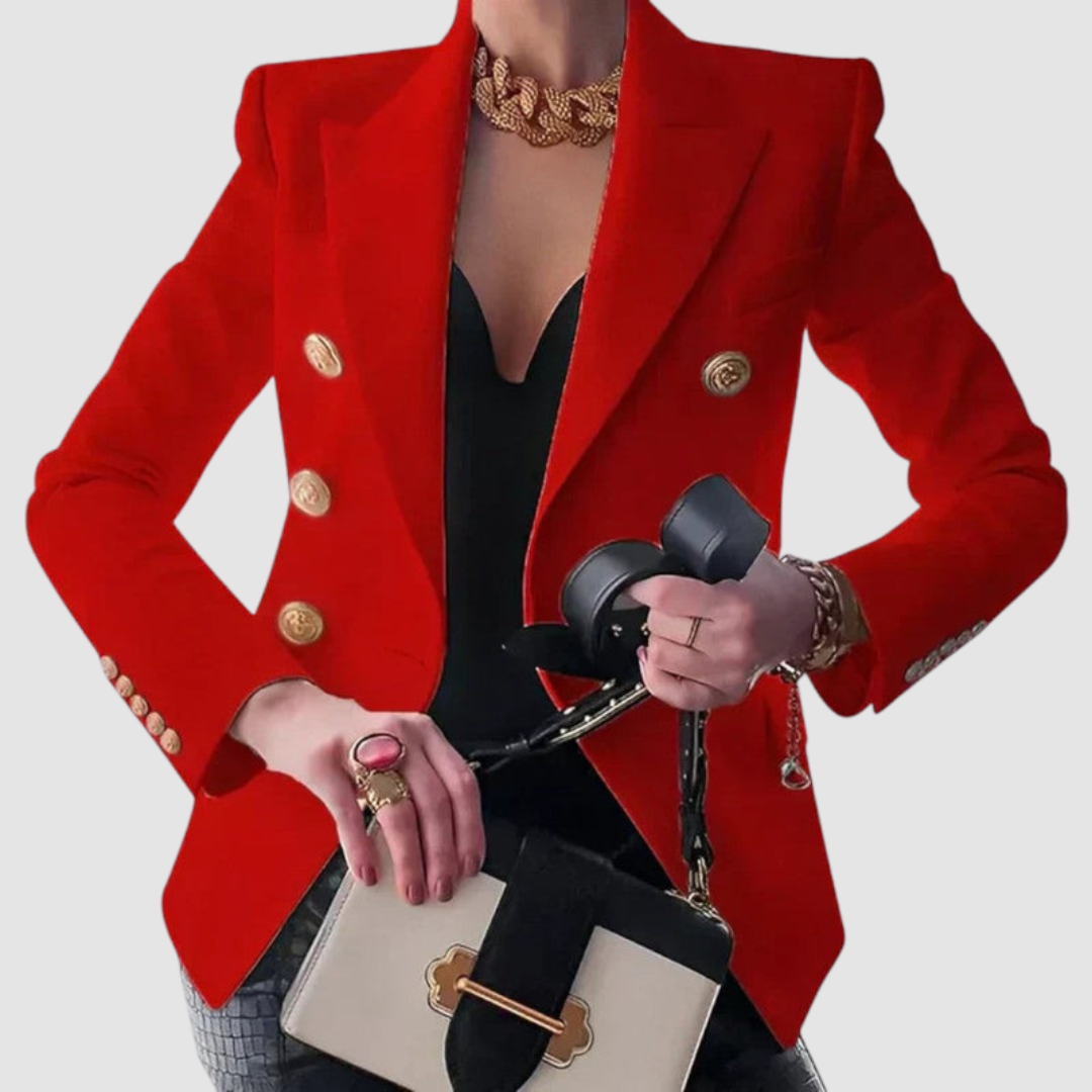 Niamh – Double-Breasted Tailored Blazer