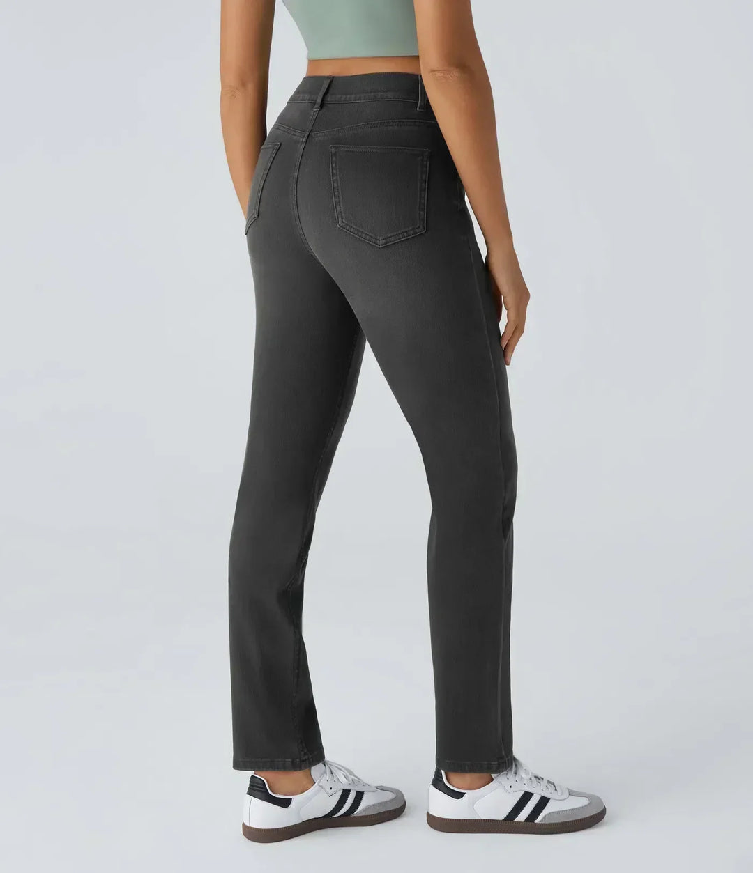 Elisha | Elastic and Comfortable Trousers with High Waist