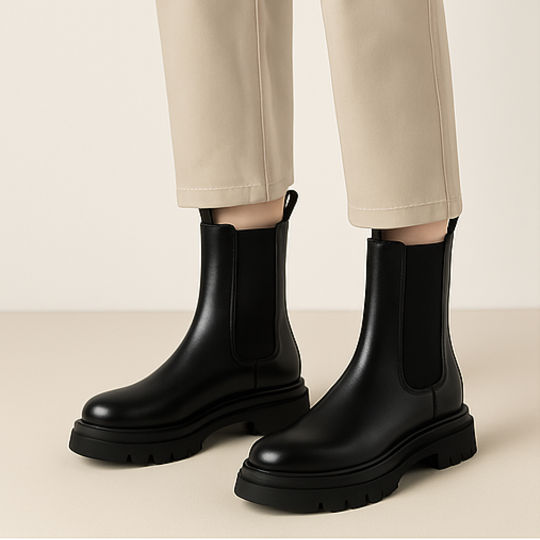 Rosamund – Chunky Sole Chelsea Boots