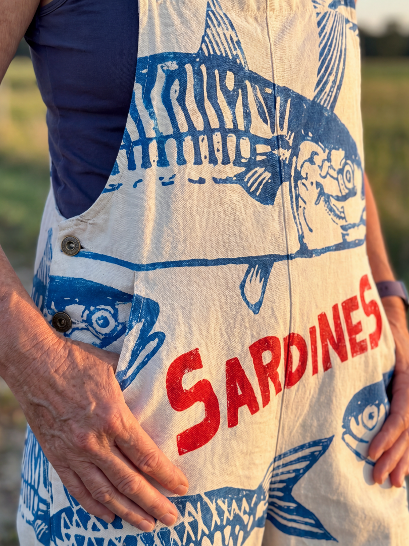 Lee | Fish-Print Dungarees