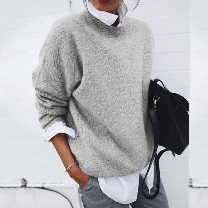 Theodora – Relaxed Knit Pullover Jumper