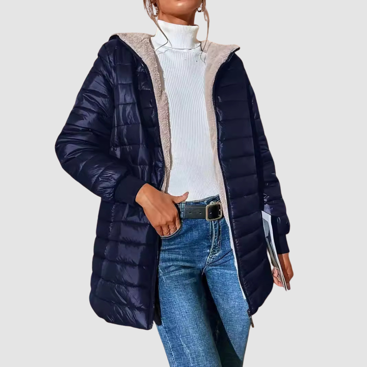 Eilidh – Fleece-Lined Quilted Winter Coat