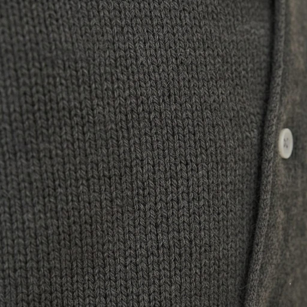 Phoebe – Diagonal Button Knit Cardigan
