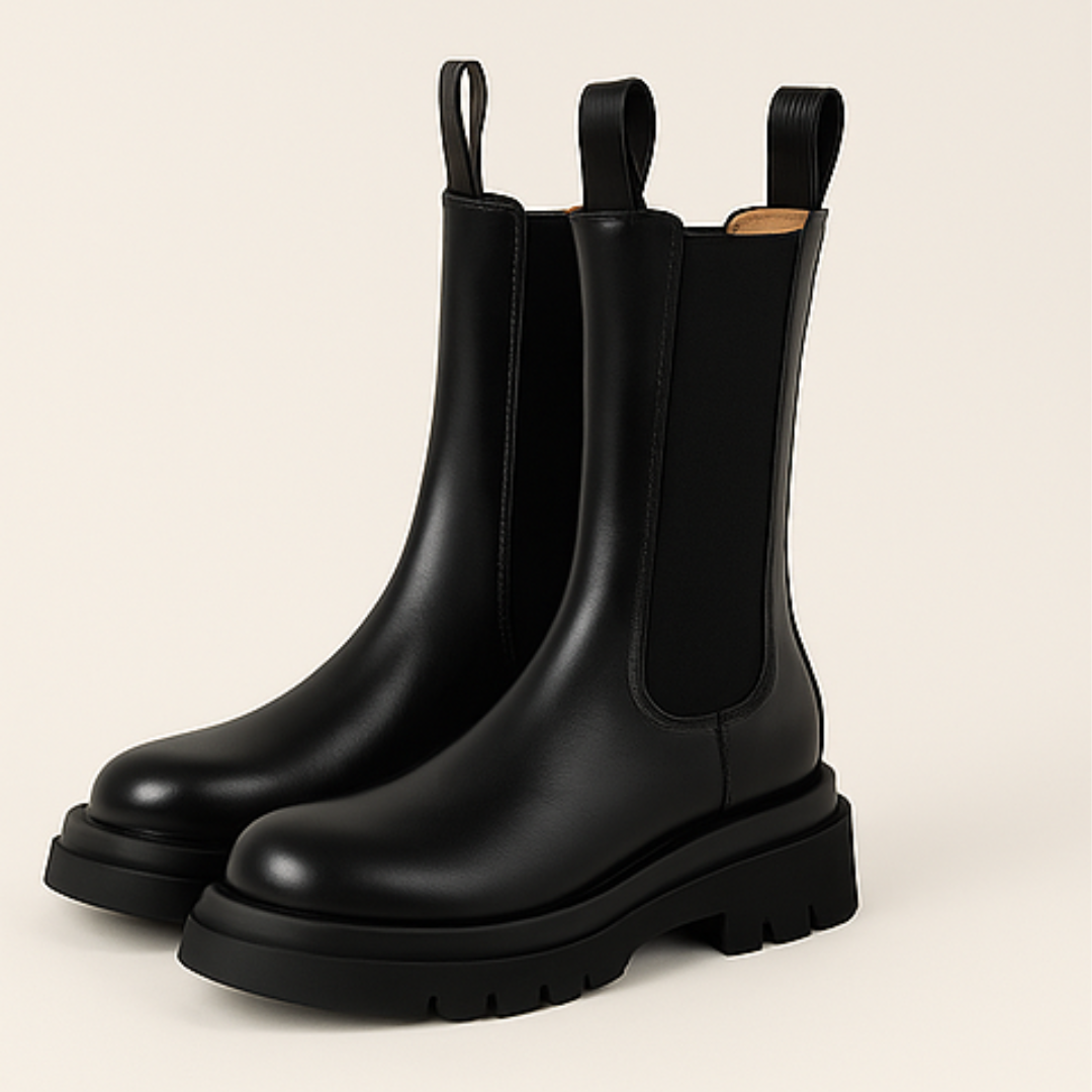 Rosamund – Chunky Sole Chelsea Boots