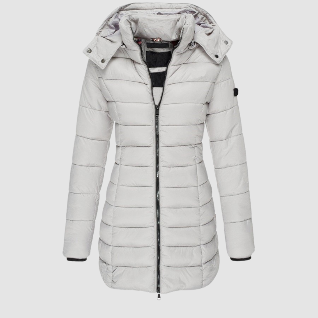 Jennet – Elegant Quilted Puffer Coat