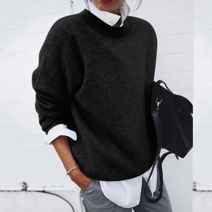 Theodora – Relaxed Knit Pullover Jumper
