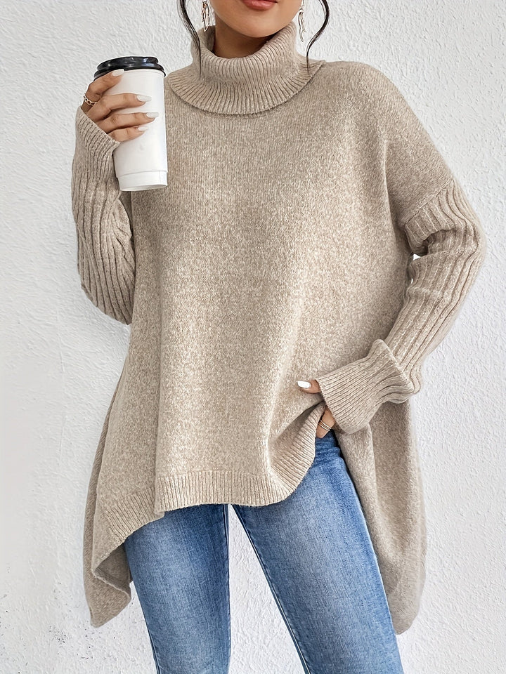 Ceridwen – Turtleneck Oversized Casual Jumper