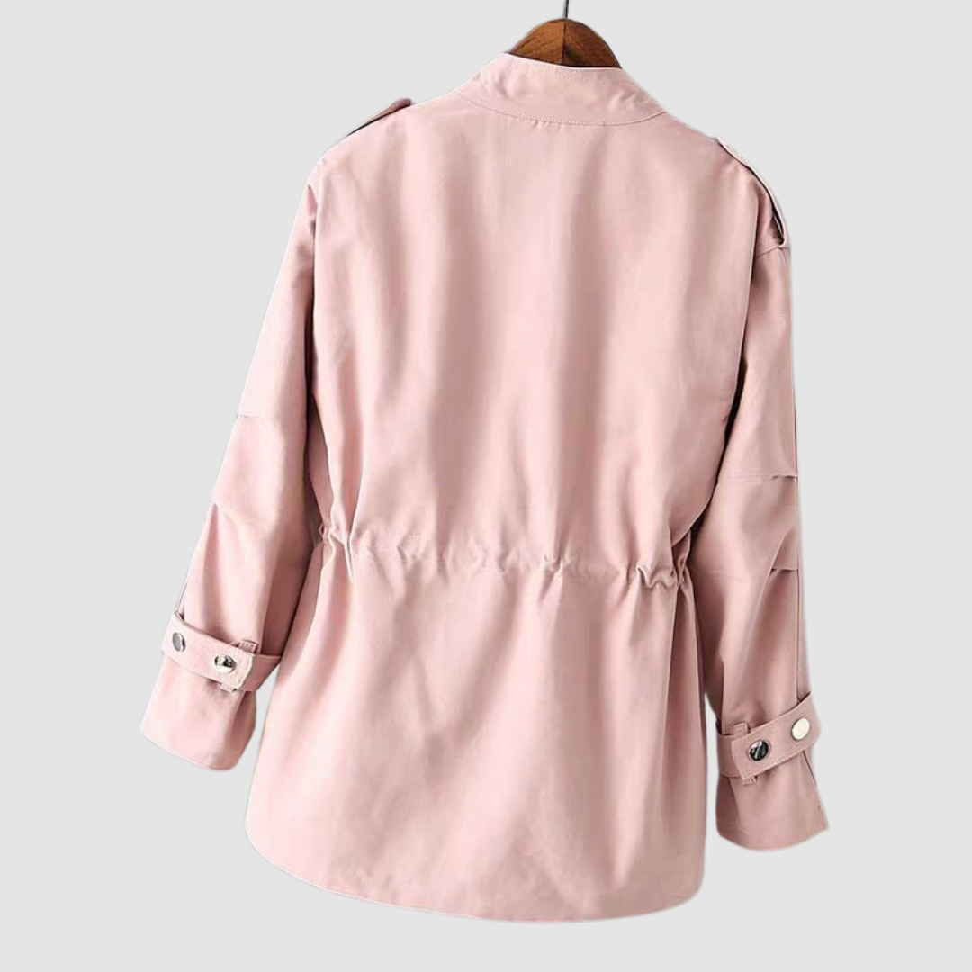 Daphne – Elasticated Waist Utility Jacket