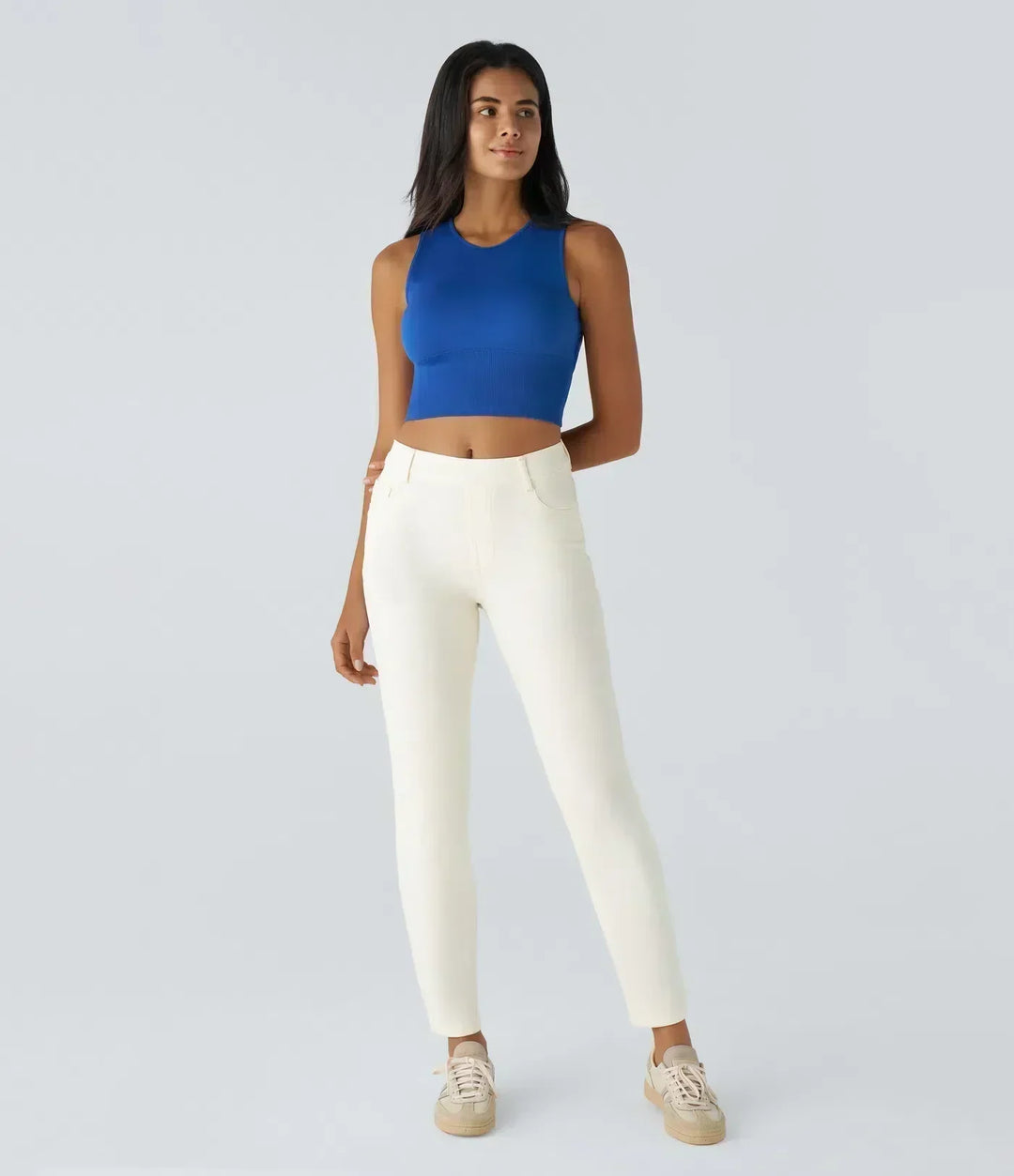 Elisha | Elastic and Comfortable Trousers with High Waist