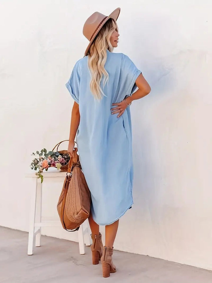 Cerys | Shirt-dress With Pockets