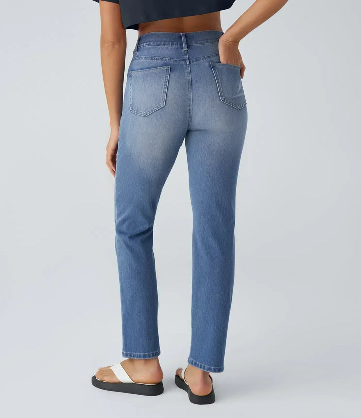 Elisha | Elastic and Comfortable Trousers with High Waist