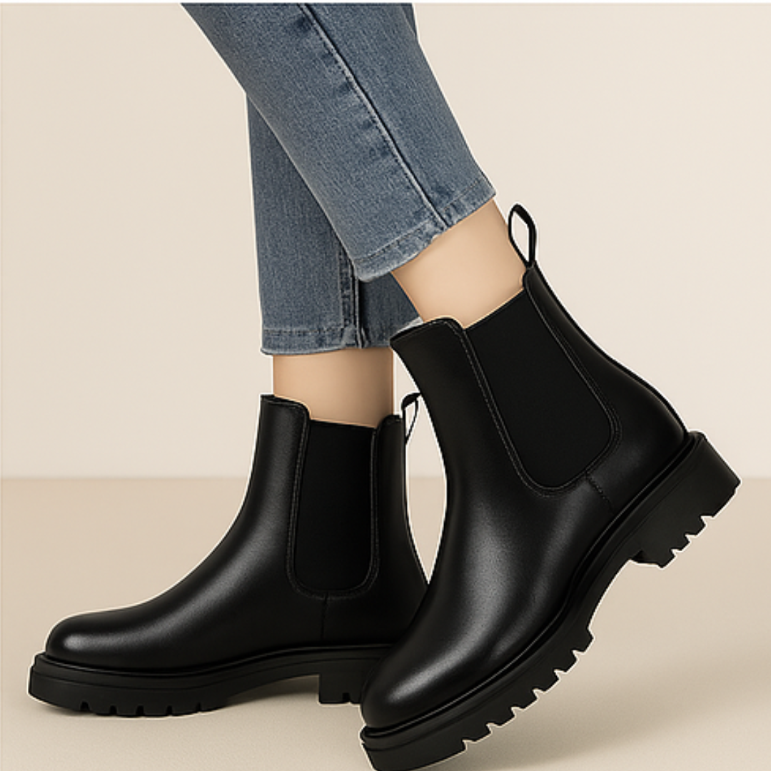 Rosamund – Chunky Sole Chelsea Boots