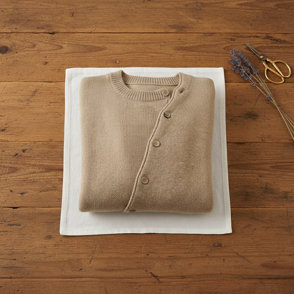 Phoebe – Diagonal Button Knit Cardigan